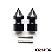 Krator Spike Black Swingarm Spools Sliders Motorcycle For Yamaha R1 YZF-R1 2005-2011