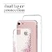Case-Mate - iPhone 7 Case - WATERFALL - Cascading Liquid Glitter - for iPhone 7 / 6s / 6 - Rose Gold