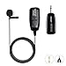 EASJOY Wireless Lavalier Microphone,2.4G Clip-on Lapel Mic Compatible with iPhone,Android Smartphone,DSLR,PC Computer,Voice Amplifier,PA System,Stage Speakers,for YouTube,Interview,Teaching