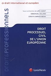 Droit processuel civil de l'Union européenne