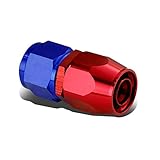 10AN AN-10 Universal Straight Swivel Oil/Fuel Line Hose End Aluminum Male Fitting