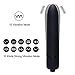 Powerful Bullet Vibrator with 10 Modes, Portable Mini Pocket Vagina Stimulator, Waterproof Super-Strong Adult Sex Toys for Women with Discreet Package