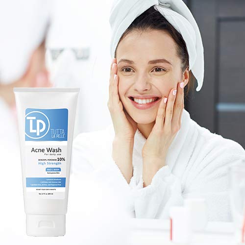 Benzoyl Peroxide Body Wash 10 Acne Face Wash & Acne Body Wash Butt