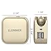 Elepower 10.5W Travel Charger with Foldable AC Wall / DC Plug and Dual Smart USB Ports Car Charger for iPad Air / mini, iPhone 7 / 6s / 6 / Plus, Galaxy S/J Series, LG, Nexus, HTC and More-Gold