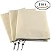 Anpatio 3pcs 31.5''x39'' Winter Plant Protection Cover Bags Warm Frost Cloth Blanket Polypropylene Garden Fabric Protecting Fruit Tree Potted Plants from Freezing and Animals Eating