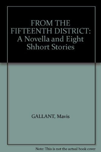 FROM THE FIFTEENTH DISTRICT: A Novella and Eigh... 0770518133 Book Cover
