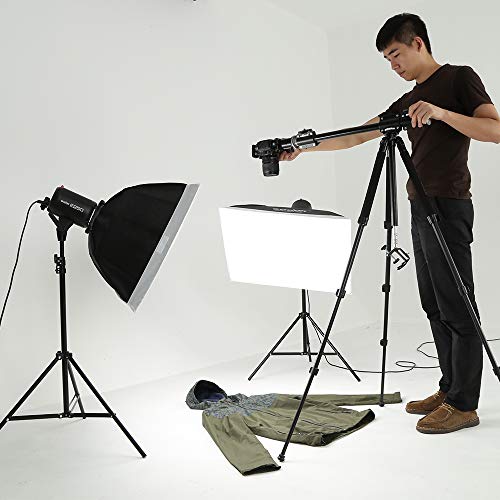 Aluminum 3/8 Screw Support Tripod Arm Rock Solid Cross Bar Side Arm for 4 Heads Head Professional Photography Studio Fixtures