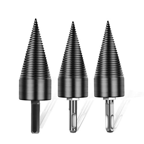 HJUIK Holzspaltung Schnecke. Brennholz Log Splitter Holz Bohrer Schnecke Splitting Schraubbrecher Werkzeug Hohe Qualität… – Bild 5