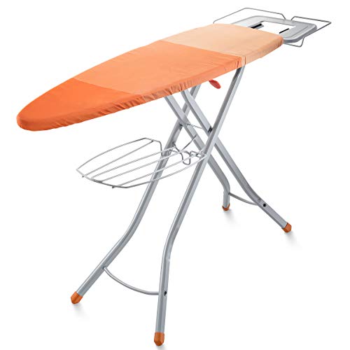 Bartnelli Adjustable Ironing Board with Cover Steam Iron Rest