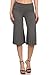 Iconic Luxe Women's Wide Waistband Cropped Pants From Small to XXXL - Made in USA