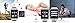 CNPGD All-In-1 Watch Cell Phone & Smart Watch Sync To Android Ios Smart Phone Silver