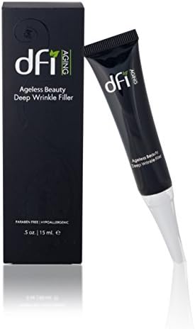 DFI Anti Aging Ageless Beauty Deep Wrinkle Filler - Look Younger With Healthier Skin, Immediate Results, Fast Acting, Anti Wrinkle, Wrinkle Remover .5 oz