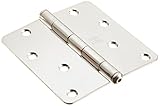 National Hardware N225-953 514RC Door Hinges - Stainless Steel in Stainless Steel, 4