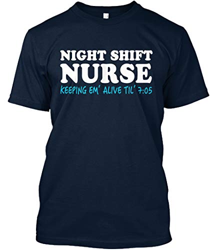 Night Shift Nurse Keeping em Alive. 2XL - New Navy Premium Tee - Premium Tee