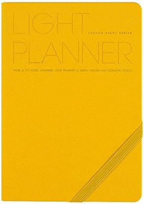 Ardium Premium 2017 Light Date Scheduler Planner Diary Business Meeting As your Manager (Yellow)