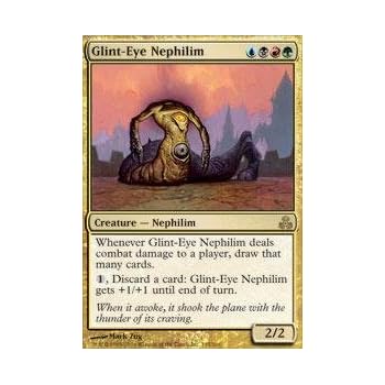 mtg nephilim cards Magic The Gathering - Glint-Eye (201/351) return target creature card from your graveyard to the battlefield tapped and attacking. Magic: the Gathering - Glint-Eye