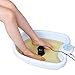 AW BYOOTIQUE Ionic Detox Foot Bath Spa Machine with Tub Array Cell Cleanse Equipment Ginger Pieces Plastic Liners Portable Home Beauty Salon