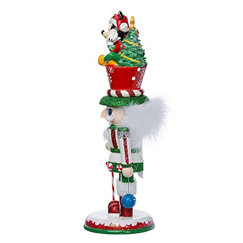 Kurt Adler 14.5 Inch Tweedle Dee Nutcracker – Hollywood Nutcrackers Collection, Whimsical Alice In Wonderland Holiday Decor