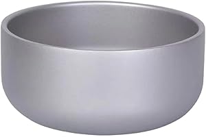 Titanium Bowl Ultralight and Compact Bowl for Backpacking, Camping, and Survival