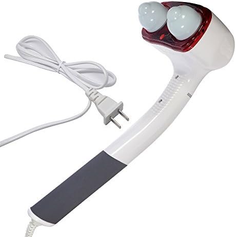 Venidice YK-206 25W Dual-Node Percussion Double Head Electric Action Handheld Massager for Deep Tissue Muscle Kneading by Venidice