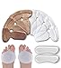 High Heel Pads, Heel Cushion Inserts, Heel liners (12 PCS) - Unisex (Beige)