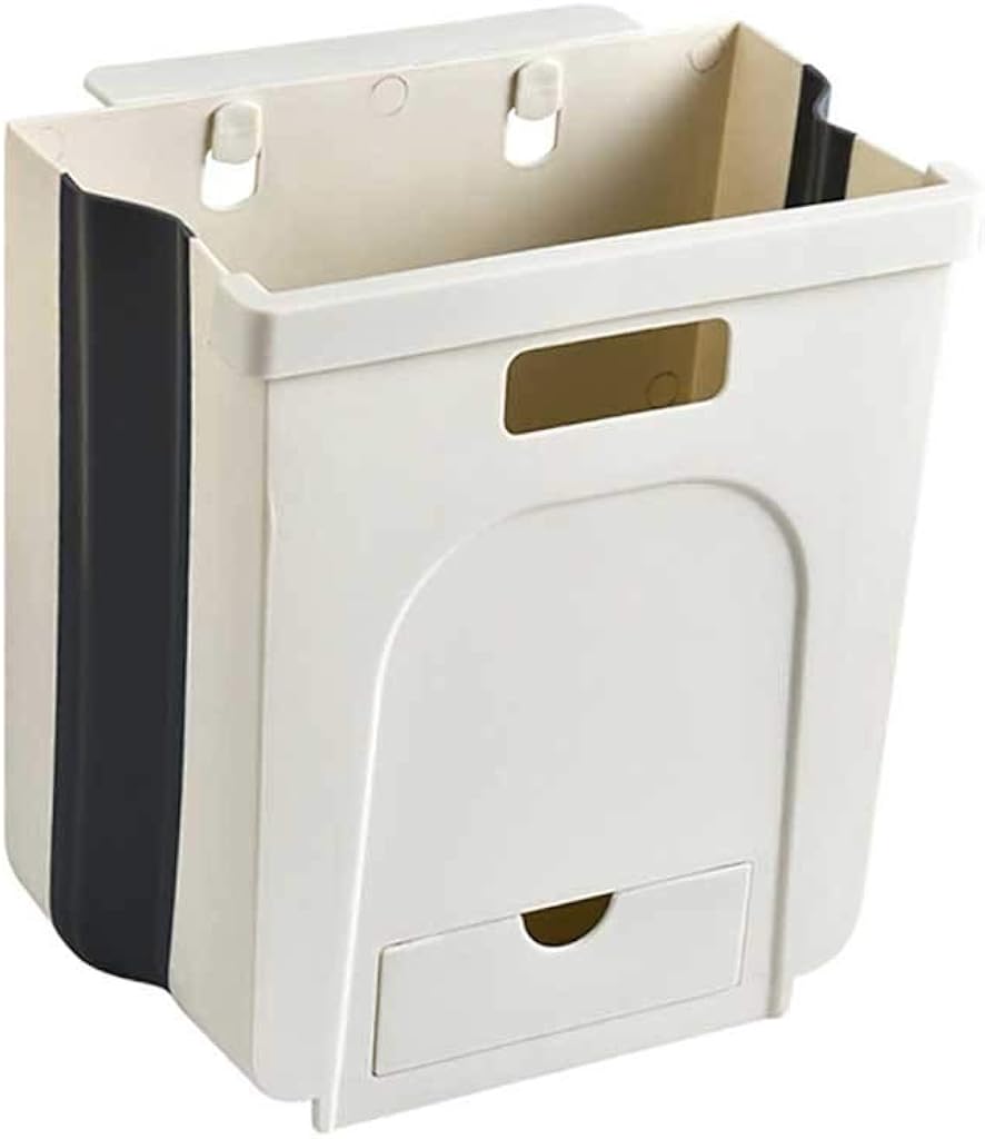 Gmgod ️ Trash Can,Practical Wall Mounted Folding Waste Bin Kitchen Door Gmgod ️ Trash Can,Practical Wall Mounted Folding Waste Bin Kitchen Door