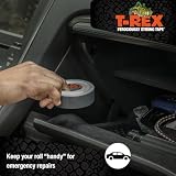T-REX Ferociously Strong Waterproof Duct Tape Silver Grey 25mm x 9.1m Heavy Duty view 4