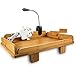 MintCreek Bed Shelf 2.0 | Easy Device Charging | College Dorm, Bedside Storage, Bunk Beds | Removable Sides | 10 Power Cord Slots | Bedside Organizer (USB Bonus=$30 Value)