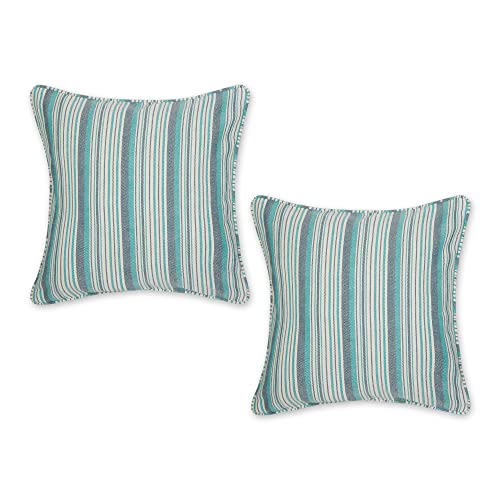 DII Throw Pillow Cover Collection, Recycled Cotton, Hidden Zipper, 18x18, Herri…