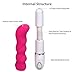 Sexy Slave Bendie Jessica Waterproof Flexible 10 Modes Silicone G Spot Vibrator, Clitoral Stimulator, Vibrant Toy, Pink
