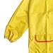 Unisex Kids Waterproof Raincoat Cartoon Hood Rain Poncho Jacket Outfit Yellow