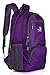 HotCat Free Knight 25L Packable Handy Lightweight Travel Backpack Daypack (New Purple)