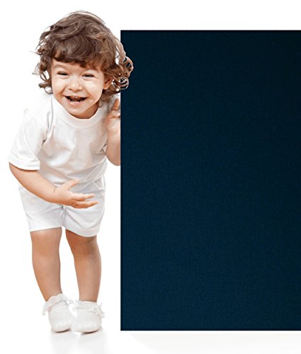 100 Dark Blue Linen 80# Cover Paper Sheets - 8.5" X 11" (8.5X11 Inches) Standard Letter|Flyer Size - 80 lb/pound Card Weight - Fine Linen Textured Finish - Deep Dye Quality Cardstock