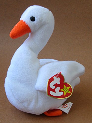 TY Beanie Babies Gracie Swan Plush Toy Stuffed Animal