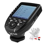 Godox Xpro-C TTL Wireless Flash Trigger for Canon 1/8000s HSS TTL-Convert-Manual Function Large Screen Slanted Design 5 Dedicated Group Buttons 11 Customizable Functions