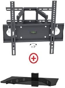 Amazon.com: Mount World 1272-31 Articulating Full Motion Dual Arm Wall