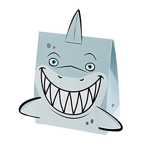 Shark Birthday Party Favors Shark Favors Pool Party Supplies Large Bundle 120 pcs Including Favor Boxes for 12 Kids