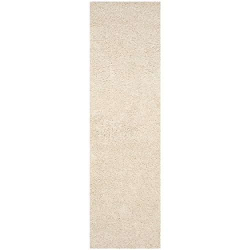 Safavieh Laguna Shag Collection SGL303B Beige Runner (2'3" x 8')