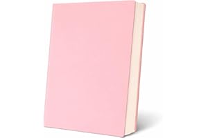 UIRIO Large A4 Wide Ruled Notebook, 8" x 11.5", 400 Pages, Faux Leather Softcover Journal for Journaling, Study & Daily Writi