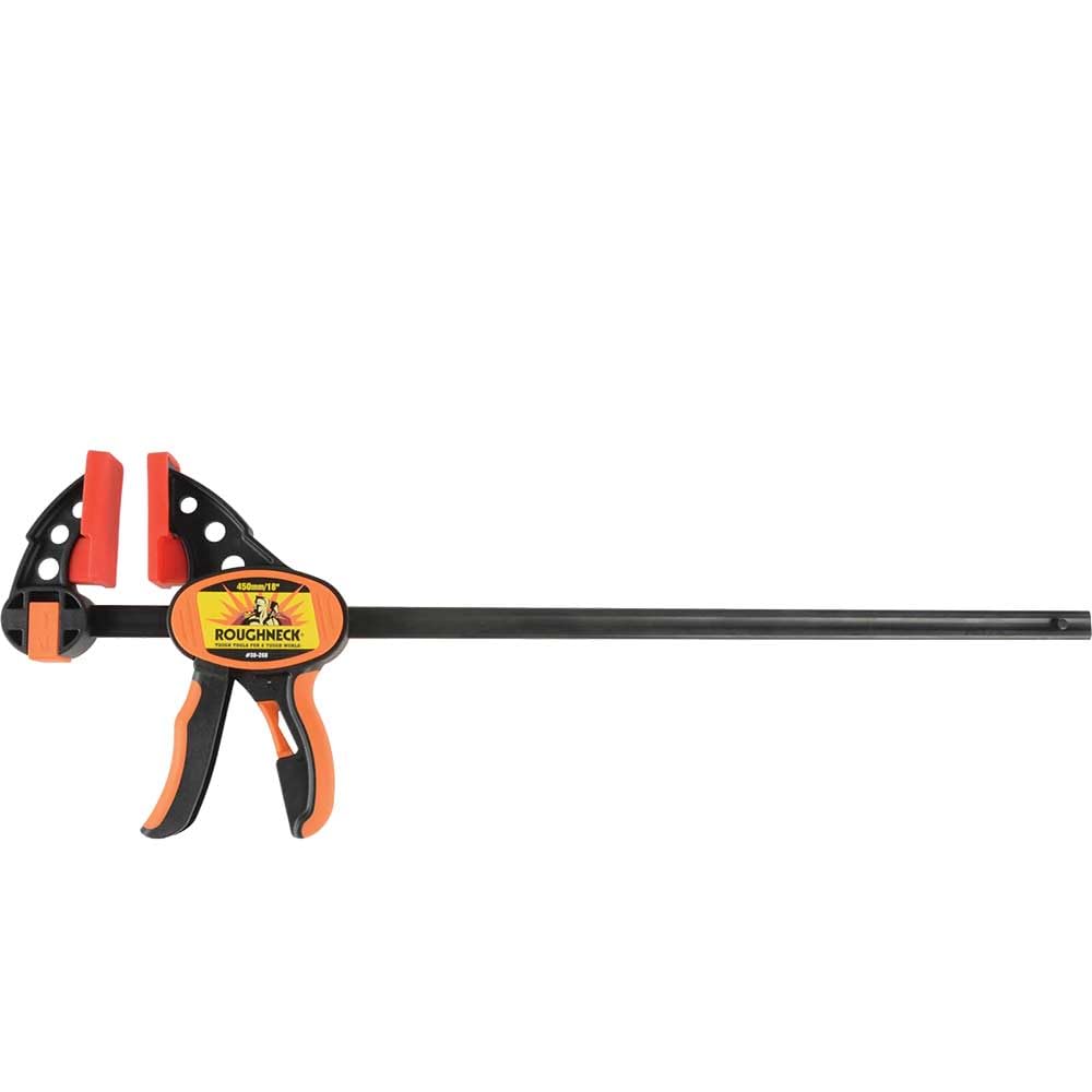 Roughneck ROU38268 One-Handed Bar Clamp & Spreader, Black