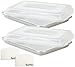 Set of 2- Half Size Aluminum Baking Sheet Pan - 13