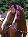 Derby Originals Nylon Patriotic Horse Headstall & Breast Collar Set Cob Sizethumb 2
