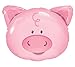 Farm Animal Balloon for 2nd Birthday Party Decorations, Cow And Pig Baby Girl Party Supply 12 ct Pink Balloons, Cow Print And White Balloons, Number 