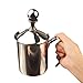 Milk Frother, PYRUS 400ML Stainless Steel Double Mesh Coffee Milk Foamer Cup