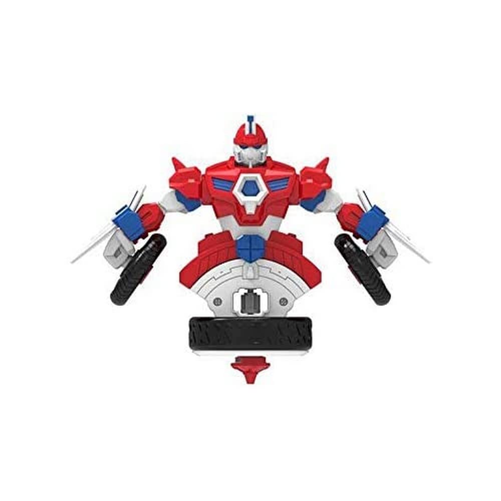 Spin Racers - Launcher, Blazing, Spinner Tip, Spinner Mode, Running Mode, Wrestler, Toys, Red (CyP Brands)