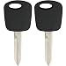 Keyless2Go New Uncut Replacement Transponder Ignition Car Key H72 (2 Pack) primary