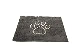 Dog Gone Smart Pet Products DGSDDMP312126 Dirty Dog Doormat Medium Mist Grey with Light Grey