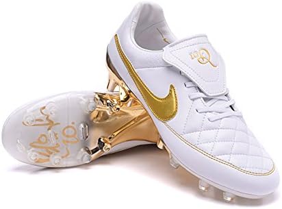 VCJU2MR1P Generic Men Tiempo R10 White Soccer Football Boots