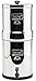 Big Berkey BK4X2 Countertop Water Filter- 2 Black Berkey Elements and 2 Fluoride Filters bundled with Berkey Blue Waterbottle