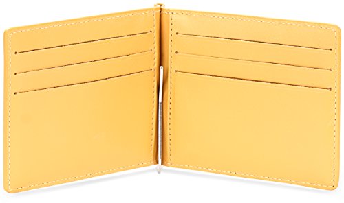 LEABAGS Scranton genuine calfskin leather wallet in vintage style - Mango
